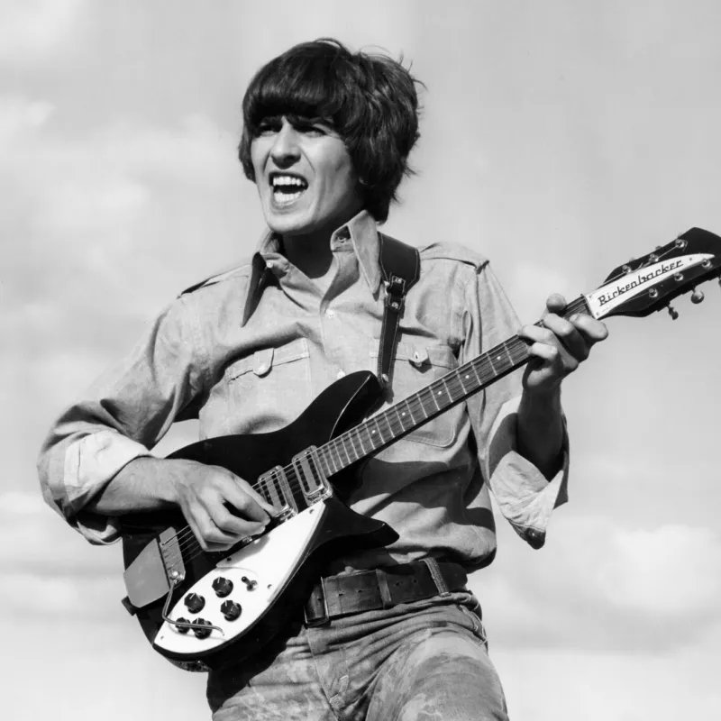 Portrait of George Harrison